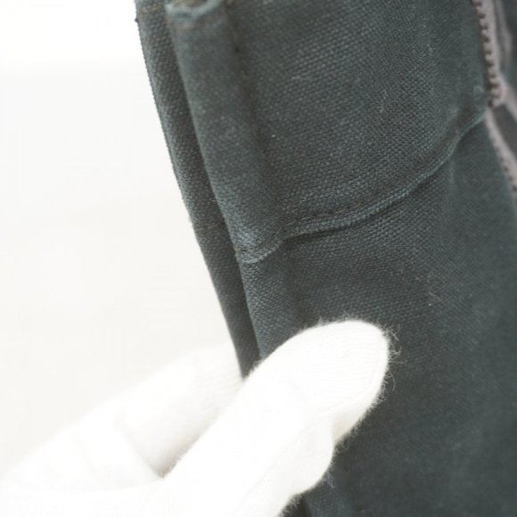 Hermes Tote Bag Foult PM Canvas Black Women's - Picture 7 of 14